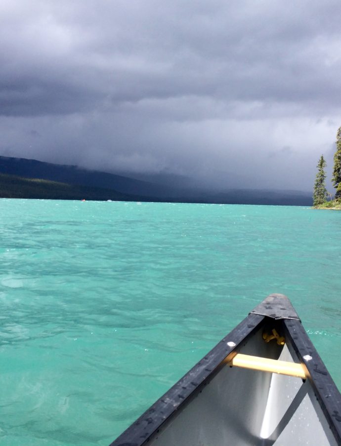 {Jasper} Maligne Lake Canoe-Camping : Jour #4