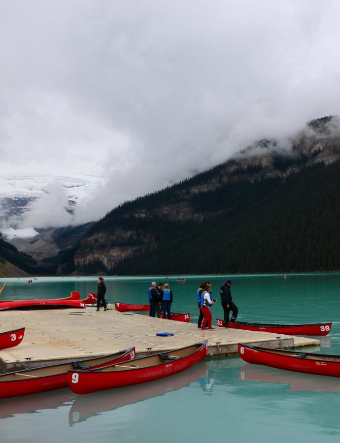 Canoe sur le Lac Louise