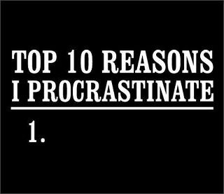 Le Procrastinage…