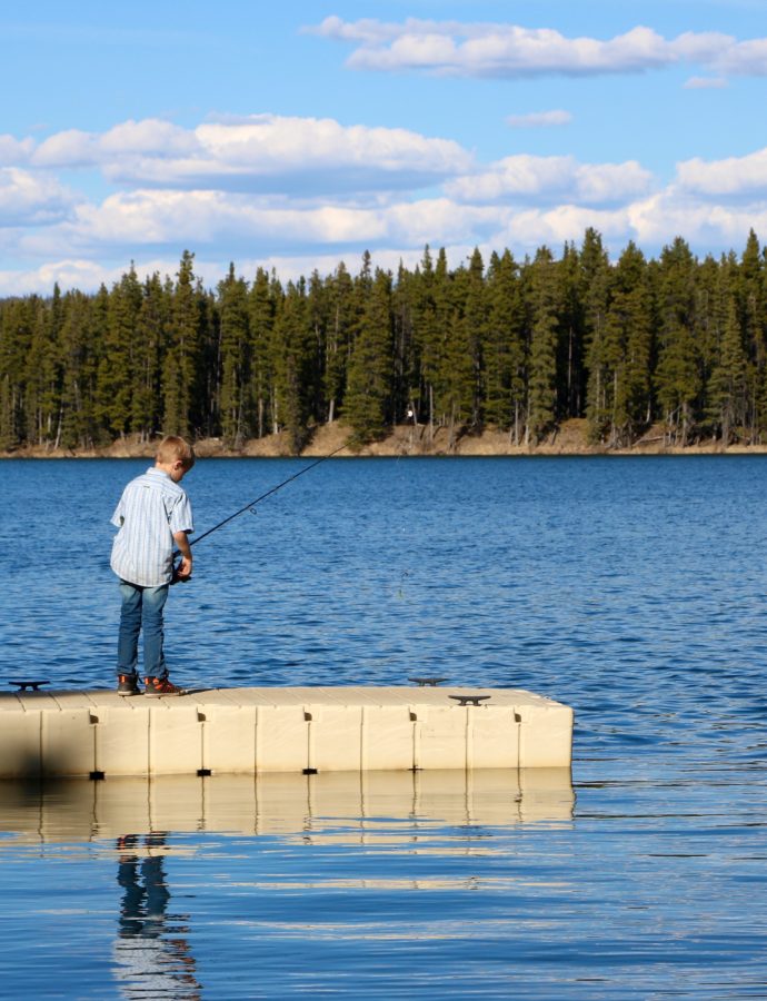 Camping au Pierre Grey’s Lakes Provincial Park, AB