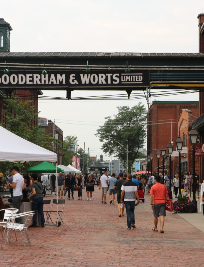 {Toronto} The Distillery District et, un Joli Coup de Coeur Café