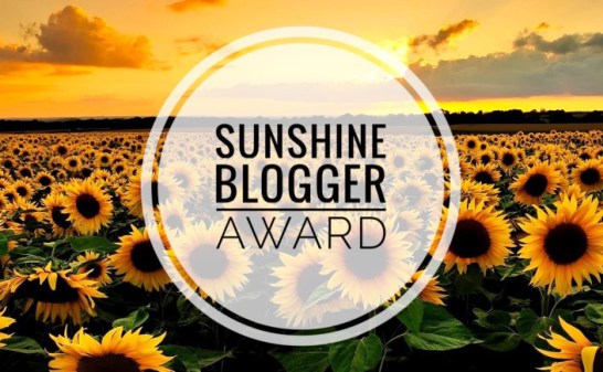 The Sunshine Blogger Awards