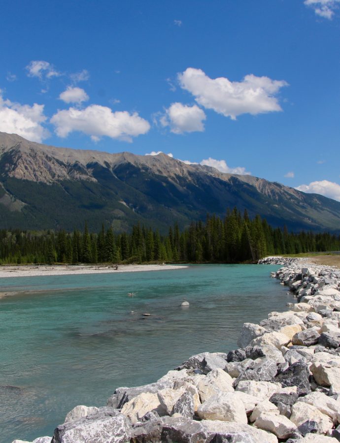 On a Campé au Kootenay National Park